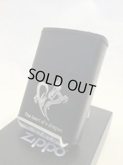 画像2: No.200 レザーシリーズZIPPO ブラック ドラゴン z-2011