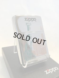 画像1: No.250 推奨品ZIPPO ハイポリッシュクローム NEW YORK ニューヨーク z-2967