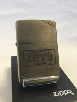 画像2: No.1982 コレクションアイテムシリーズ ZIPPO社創立50周年記念ZIPPO ナンバープレート z-3226