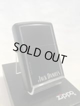 No.218 JACK DANIEL'S ZIPPO ジャック・ダニエル ブラックマット z-595