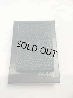 画像5: No.200 レザーシリーズZIPPO リザード革巻き ブラック z-1405