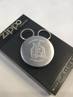 画像2: No.5990 ZIPPO KEY HOLDER キーホルダー 甲南大学 z-3432