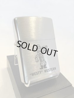 画像1: No.200 ヴィンテージZIPPO 2002年製 WESTY WESTERN 木材会社のキャラクター z-1462