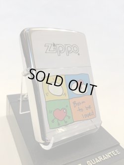 画像1: No.250 USED ZIPPO BORM TO BE LOVED ボーン・ツー・ビー・ラブ z-3720