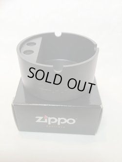 画像1: No.ZA-01 ZIPPO ASHTRAY ジッポー灰皿 ブラックツヤ消し z-3838