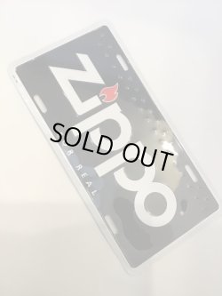 画像1: No.02G-1553 ZIPPO GOODS アメリカZIPPO製ナンバープレート FOR REAL ブラック z-3876