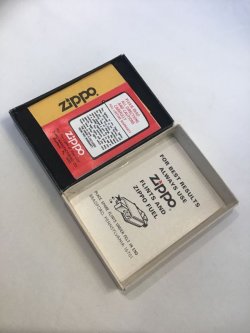 画像3: ZIPPO GOODS 1979年〜1983年製 ZIPPO ENPTY BOX エンプティーボックス(空箱) スリムタイプ z-4256