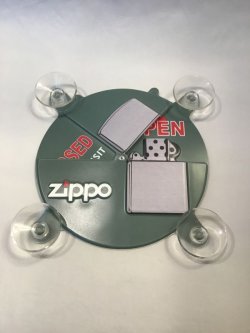 画像4: ZIPPO GOODS アメリカZIPPO社製 OPEN CLOSED DISPLAY オープン/クローズ ディスプレイ z-4350