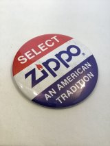 ZIPPO GOODS 缶バッジ (SELECT ANAMERICAN TFADITIONAL) z-4386
