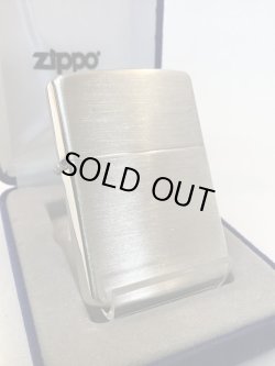 画像1: No.13 BRUSHED STARING SILVER ZIPPO 2004年製 スターリングシルバー z-4531