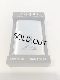 画像5: No.200 スポーツシリーズZIPPO BOLD LINE TYPE ボールドラインタイプ ベースボールプレーヤー z-1350