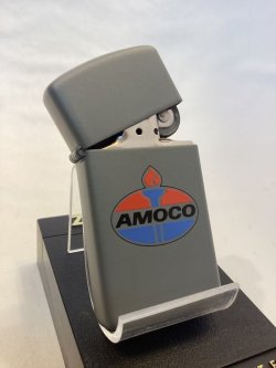 画像2: No.1623 ヴィンテージZIPPO 1986年製 グレーマット AMOCO アモコ z-4751