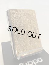 No.200 推奨品ZIPPO アラベスク ゴールドメタルプレート貼り z-4799