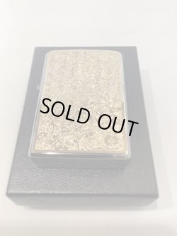 画像5: No.200 推奨品ZIPPO アラベスク ゴールドメタルプレート貼り z-4799