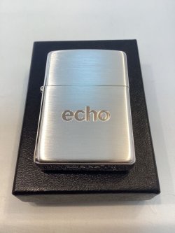 画像5: No.200 たばこ柄ZIPPO SILVER SATIN シルバーサテン ECHO エコー z-4982