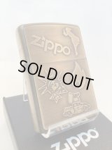 No.200 推奨品ZIPPO BRASS ANTIQUE ブラスアンティーク METAL PLATE メタルプレート z-5012