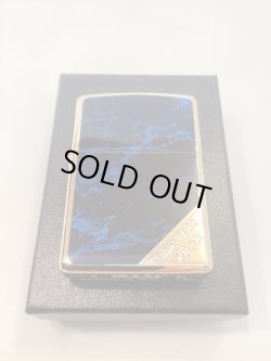 画像5: No.200G 推進品ZIPPO GOLD&MARBLE BLUE ゴールド&マーブルブルー z-5228