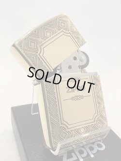 画像2: No.200 推奨品ZIPPO ARTDECO アールデコ ANTIQUE BRASS アンティークブラス z-5250