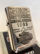 No.200 HARLEY DAVIDSON ZIPPO ハーレー・ダビッドソン BAR&SHIELD METAL バー&シールドメタル z-5727