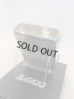 画像4: No.162 USED ARMOR ZIPPO 2011年製 ANTIQUE SILVER IBUSHI アーマーアンティークシルバーイブシ 紛章風ライオン z-5799