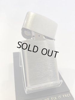 画像3: No.1600 スリムシリーズZIPPO 2000年製 BRUSHED CHROME ブラッシュクローム プレーンタイプ z-5846