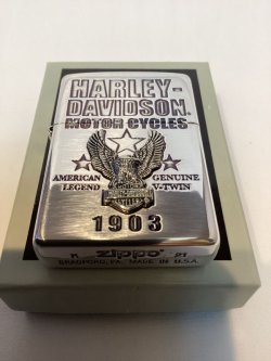 画像5: No.200 HARLEY DAVIDSON ZIPPO ハーレー・ダビッドソン AMERICAN EAGLE METAL アメリカンイーグルメタル z-5905