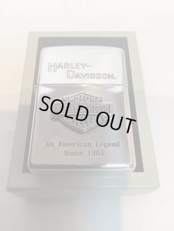画像5: No.200 HARLEY DAVIDSON ZIPPO 2014年製 ハーレー・ダビッドソン BAR&SHIELD METAL バー&シールドメタル z-5930