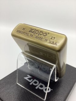 画像4: No.200 推奨品ZIPPO BRASS ANTIQUE ブラスアンティーク METAL PLATE メタルプレート z-5936
