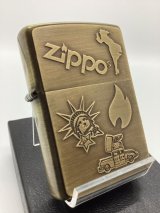 No.200 推奨品ZIPPO BRASS ANTIQUE ブラスアンティーク METAL PLATE メタルプレート z-5936