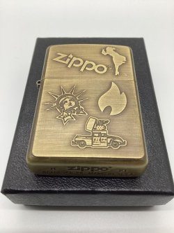 画像5: No.200 推奨品ZIPPO BRASS ANTIQUE ブラスアンティーク METAL PLATE メタルプレート z-5936