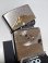 画像2: No.200 推奨品ZIPPO BRUSHED CHROME ブラッシュクローム 電鋳板プレート 鶴富士 z-5955 (2)