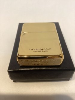 画像5: No.162 ARMOR ZIPPO TITANIUM GOLD アーマータイプ チタニウムコーティング ゴールド z-5962