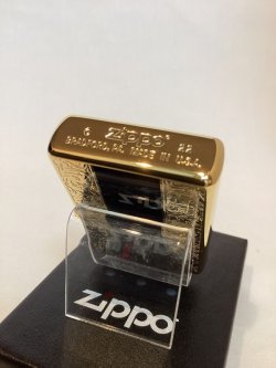画像4: No.200G 推奨品ZIPPO GOLD&MARBLE BLACK ゴールド&マーブルブラック z-5965 