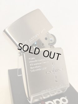 画像2: No.200 ヴィンテージZIPPO 2005年製 SILVER SATIN シルバーサテン TATTOW CROSS タトゥークロス z-5984