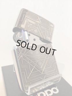 画像3: No.200 推奨品ZIPPO ANTIQUE BLACK アンティークブラック ARTDECO アールデコ z-5990