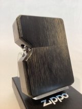 No.102 アメリカ ホルゲート社製 HAWKEYE WOOD ZIPPO CHACOAL チャコール z-5997