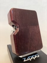 No.102 アメリカ ホルゲート社製 HAWKEYE WOOD ZIPPO FUSCIA フクシャ z-5996