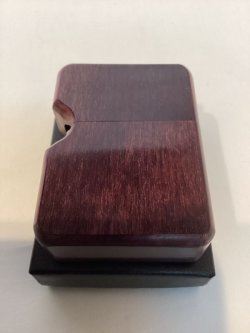 画像5: No.102 アメリカ ホルゲート社製 HAWKEYE WOOD ZIPPO FUSCIA フクシャ z-5996