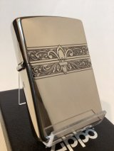 No.200 推奨品ZIPPO  SILVER MIRROR シルバーミラー  SILVER IBUSHI LINE シルバーイブシライン z-6009