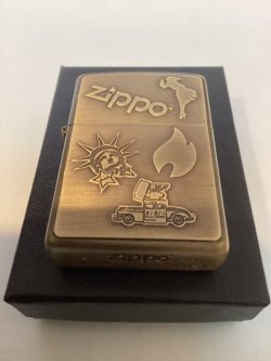 画像5: No.200 推奨品ZIPPO ANTIQUE BRASS アンティークブラス METAL PLATE メタルプレート貼り z-6023