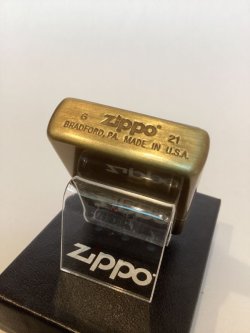 画像4: No.200 推奨品ZIPPO ANTIQUE BRASS アンティークブラス METAL PLATE メタルプレート貼り z-6023