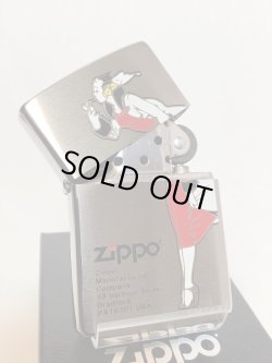 画像2: No.200 BRUSHED CHROME ZIPPO ブラッシュクローム WINDY RED ウィンディ レッド z-6039