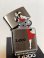 画像2: No.200 BRUSHED CHROME ZIPPO ブラッシュクローム WINDY RED ウィンディ レッド z-6039 (2)