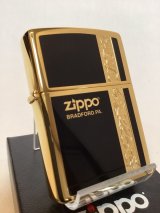 No.200 推奨品ZIPPO BLACK&GOLD ブラック&ゴールド ELEGANCE エレガンス z-6041