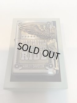 画像5: No.200 HARLEY DAVIDSON ZIPPO ハーレー・ダビッドソン ANTIQUE BRASS アンティークブラス サイドメタル z-6046