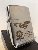 No.200 USED ZIPPO 1969年製 HANNA COAL DIVISION ROSE VALLEY No.6 MINE z-6054