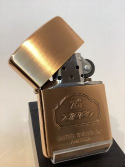 画像2: No.200 ヴィンテージZIPPO 1989年製 PINK GOLD SATIN ピンクゴールドサテン「ZIPPOロゴ」z-6066