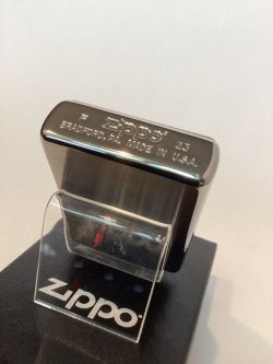 画像4: No.200 推奨品ZIPPO BRUSHED CHROME ブラッシュクローム 電鋳板プレート 招き猫 z-6071