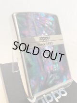 No.200 推奨品ZIPPO SILVER MIRROR シルバーミラー 天然シェル z-6076