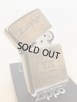 画像2: No.200 推奨品ZIPPO ANTIQUE BRASS アンティークブラス 可動式 ファイヤーメタル z-6078